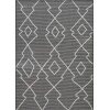 Loomaknoti Breyleigh Culton Gray/Cream EB006 9 ft. 10 in. X 12 ft. 10 in. Rectangle Rug