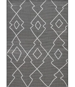 Loomaknoti Breyleigh Culton Gray/Cream EB006 9 ft. 10 in. X 12 ft. 10 in. Rectangle Rug