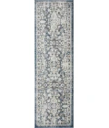 Loomaknoti Kehleigh Otindas Blue/Cream EK010 2 ft. X 6 ft. 7 in. Rectangle Rug