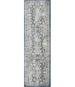 Loomaknoti Kehleigh Otindas Blue/Cream EK010 2 ft. X 6 ft. 7 in. Rectangle Rug