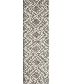 Loomaknoti Vemoa Armeley Gray/Cream EV004 2 ft. X 6 ft. 7 in. Rectangle Rug