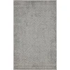 Loomaknoti Breyleigh Carzon Gray/Gray EB003 3 ft. X 5 ft. Rectangle Rug