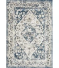 Loomaknoti Kehleigh Zofionz Blue/Cream EK004 4 ft. X 6 ft. Rectangle Rug