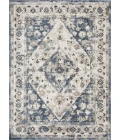 Loomaknoti Kehleigh Zofionz Blue/Cream EK004 9 ft. 10 in. X 12 ft. 10 in. Rectangle Rug