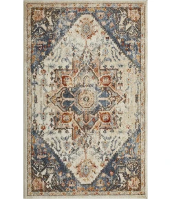 Loomaknoti Alsbrooke Obinda Cream/Beige EA009 3 ft. 3 in. X 5 ft. 3 in. Rectangle Rug