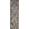 Loomaknoti Alsbrooke Zailorn Blue/Cream EA006 2 ft. X 6 ft. 7 in. Rectangle Rug
