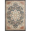 Loomaknoti Malanie Charler Blue/Beige EM002 4 ft. X 6 ft. Rectangle Rug