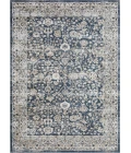 Loomaknoti Kehleigh Oviel Blue/Cream EK013 9 ft. 10 in. X 12 ft. 10 in. Rectangle Rug