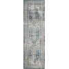 Loomaknoti Kehleigh Awester Blue/Cream EK018 2 ft. X 6 ft. 7 in. Rectangle Rug