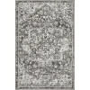 Loomaknoti Rhane Alemern Gray/Cream ER019 2 ft. X 3 ft. Rectangle Rug