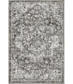 Loomaknoti Rhane Alemern Gray/Cream ER019 2 ft. X 3 ft. Rectangle Rug