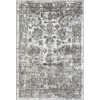 Loomaknoti Rhane Vandian Cream/Gray ER005 2 ft. X 3 ft. Rectangle Rug