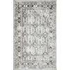 Loomaknoti Rhane Almurz Gray/Cream ER013 3 ft. 3 in. X 5 ft. 3 in. Rectangle Rug