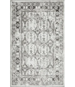 Loomaknoti Rhane Almurz Gray/Cream ER013 3 ft. 3 in. X 5 ft. 3 in. Rectangle Rug