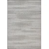 Loomaknoti Breyleigh Canderz Cream/Gray EB008 7 ft. 10 in. X 9 ft. 10 in. Rectangle Rug