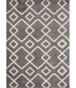 Loomaknoti Vemoa Adeta Gray/Cream EV001 7 ft. 10 in. X 9 ft. 10 in. Rectangle Rug