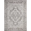 Loomaknoti Rhane Valok Gray/Cream ER003 7 ft. 10 in. X 9 ft. 10 in. Rectangle Rug