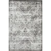 Loomaknoti Rhane Aliziaz Cream/Gray ER020 4 ft. X 6 ft. Rectangle Rug