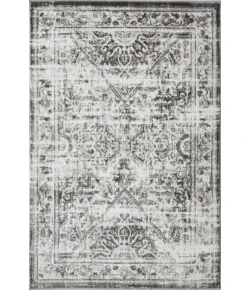 Loomaknoti Rhane Aliziaz Cream/Gray ER020 4 ft. X 6 ft. Rectangle Rug