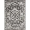 Loomaknoti Rhane Alemern Gray/Cream ER019 7 ft. 10 in. X 9 ft. 10 in. Rectangle Rug