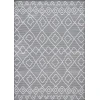 Loomaknoti Breyleigh Calvyn Gray/Cream EB004 7 ft. 10 in. X 9 ft. 10 in. Rectangle Rug