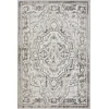 Loomaknoti Rhane Valok Gray/Cream ER003 2 ft. X 3 ft. Rectangle Rug