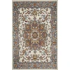 Loomaknoti Alsbrooke Amrenta Cream/Blue EA001 4 ft. X 6 ft. Rectangle Rug