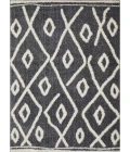 Loomaknoti Vemoa Avonako Blue/Cream EV003 6 ft. 7” X 9 ft. 2” Rectangle Rug