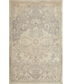 Loomaknoti Malanie Chantil Cream/Gray EM003 3 ft. 3 in. X 5 ft. 3 in. Rectangle Rug