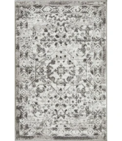 Loomaknoti Rhane Alreka Cream/Gray ER022 2 ft. X 3 ft. Rectangle Rug