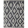 Loomaknoti Vemoa Avonako Blue/Cream EV003 6 ft. 7 in. X 9 ft. 2 in. Rectangle Rug