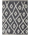 Loomaknoti Vemoa Avonako Blue/Cream EV003 6 ft. 7” X 9 ft. 2” Rectangle Rug