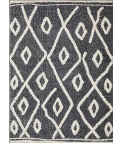 Loomaknoti Vemoa Avonako Blue/Cream EV003 6 ft. 7 in. X 9 ft. 2 in. Rectangle Rug