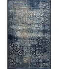 Loomaknoti Aysal Alazah Blue/Cream EAY001 3 ft. 3 in. X 5 ft. 3 in. Rectangle Rug