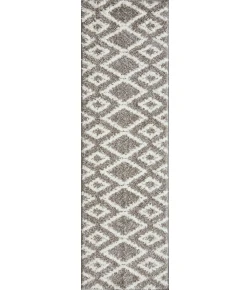 Loomaknoti Vemoa Aslayn Gray/Cream EV002 2 ft. X 6 ft. 7 in. Rectangle Rug