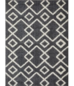 Loomaknoti Vemoa Adeta Blue/Cream EV001 9 ft. 10 in. X 12 ft. 10 in. Rectangle Rug