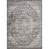 Loomaknoti Rhane Valeina Gray/Cream ER004 7 ft. 10 in. X 9 ft. 10 in. Rectangle Rug