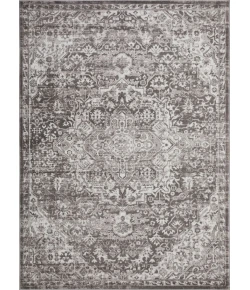 Loomaknoti Rhane Valeina Gray/Cream ER004 7 ft. 10 in. X 9 ft. 10 in. Rectangle Rug