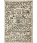 Loomaknoti Celena Asheley Cream/Blue EC006 2 ft. X 3 ft. Rectangle Rug