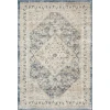 Loomaknoti Kehleigh Abagail Blue/Cream EK002 4 ft. X 6 ft. Rectangle Rug