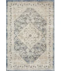 Loomaknoti Kehleigh Abagail Blue/Cream EK002 4 ft. X 6 ft. Rectangle Rug