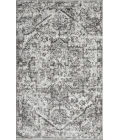 Loomaknoti Rhane Alemern Gray/Cream ER019 3 ft. 3” X 5 ft. 3” Rectangle Rug