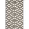 Loomaknoti Vemoa Aslayn Gray/Cream EV002 4 ft. X 6 ft. Rectangle Rug