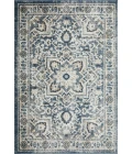 Loomaknoti Kehleigh Osdorn Blue/Cream EK009 4 ft. X 6 ft. Rectangle Rug