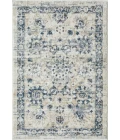Loomaknoti Kehleigh Aylesh Cream/Blue EK016 2 ft. X 3 ft. Rectangle Rug
