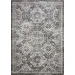 Loomaknoti Rhane Alvezi Gray/Cream ER017 6 ft. 7 in. X 9 ft. 2 in. Rectangle Rug