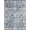Loomaknoti Kehleigh Azbailie Blue/Cream EK015 7 ft. 10 in. X 9 ft. 10 in. Rectangle Rug