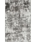 Loomaknoti Rhane Alenzi Gray/Cream ER011 3 ft. 3” X 5 ft. 3” Rectangle Rug