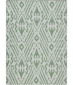Loomaknoti Breyleigh Calitrah Cream/Green EB005 6 ft. 7 in. X 9 ft. 2 in. Rectangle Rug