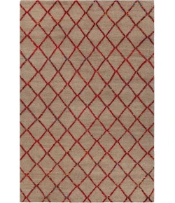 Chandra AARUSHI AAR-44002 5 ft. X 7 ft. 6 in. Rect. Rug - Tan, Red